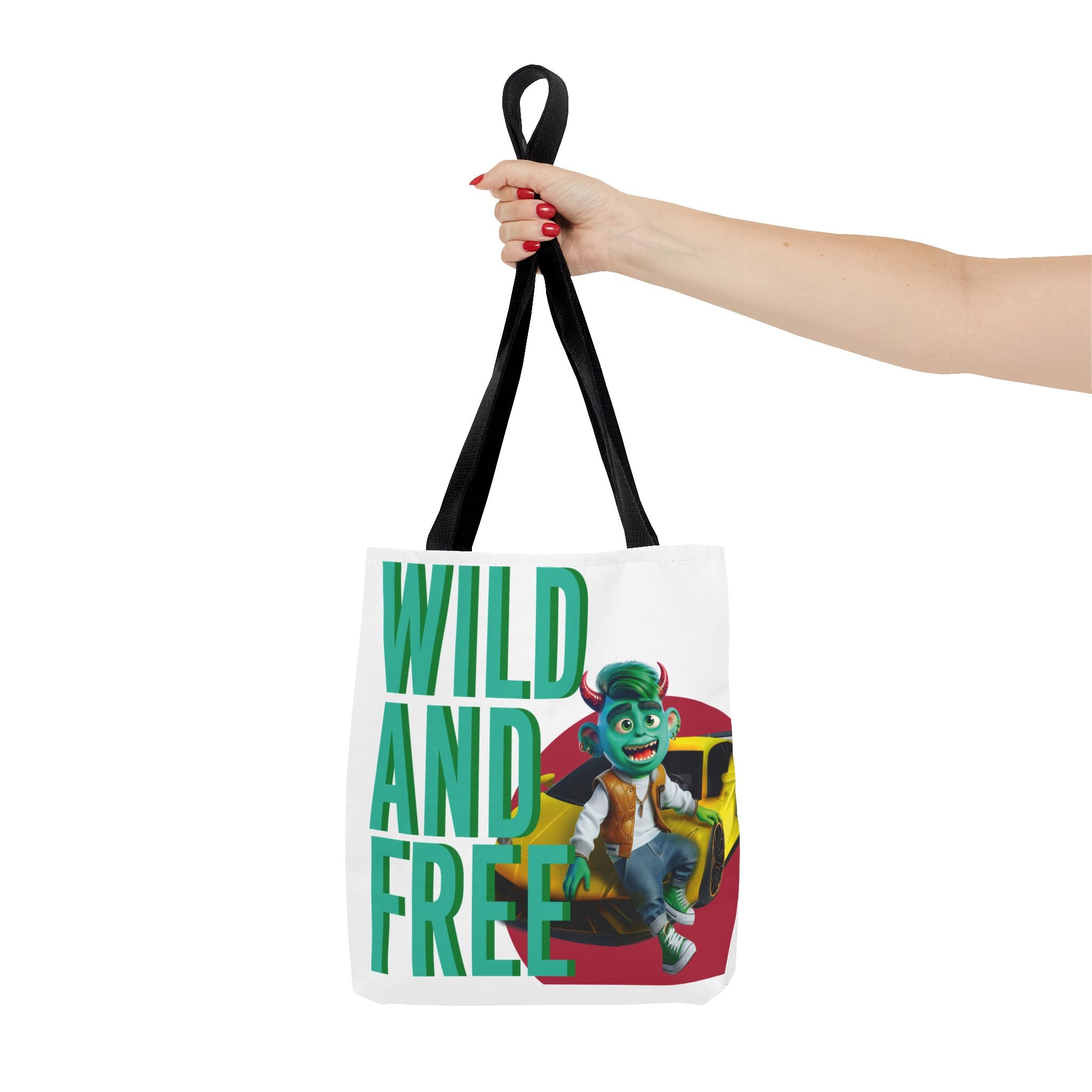 Image of Stylish All-Over Print Tote Bag – Durable & Functional